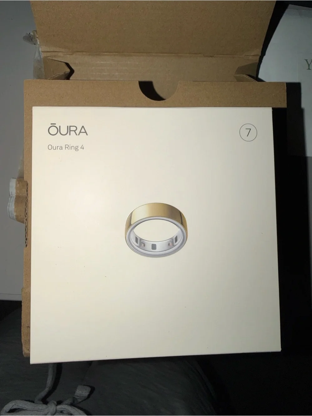 Gold Oura Ring 4 - Brand New in Box